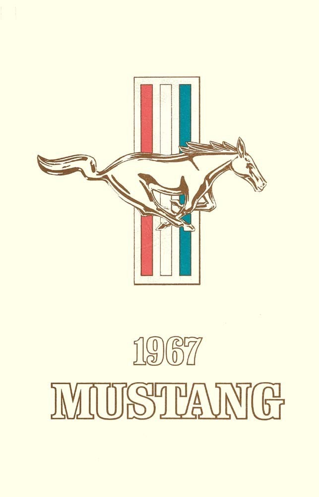 1967 Ford Mustang Owner's Manual