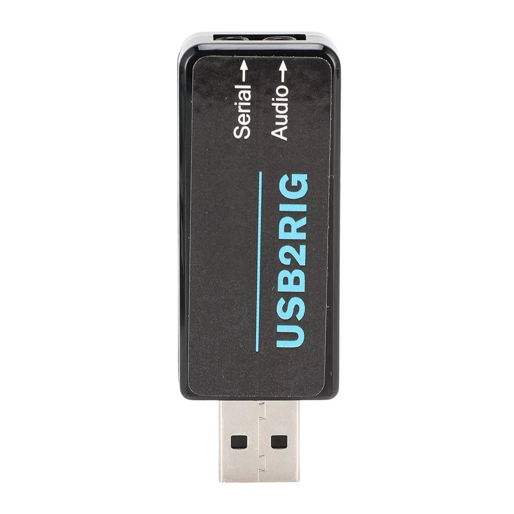Multi-function USB Sound Card Audio&Serial Ports USB2RIG Widely Compatibility