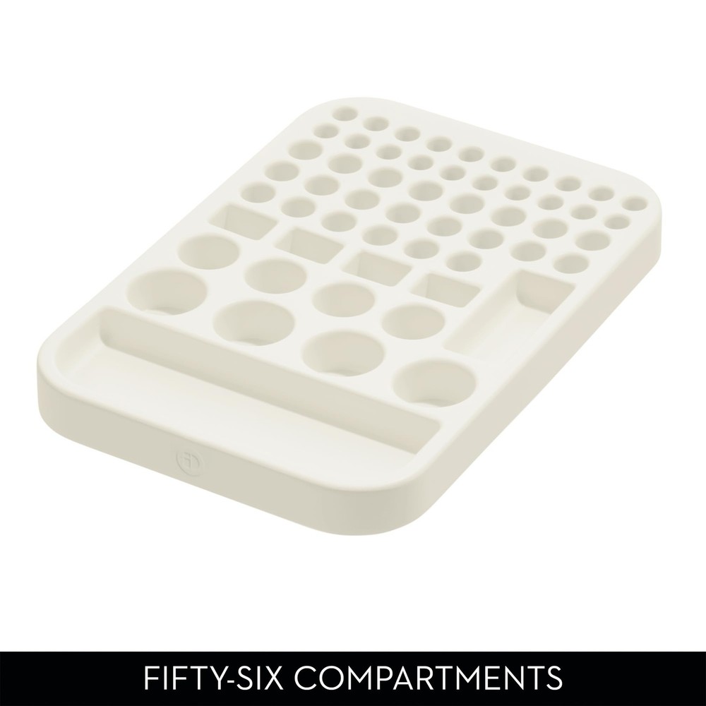 iDesign Recycled Plastic Divided Battery Organizer, Insert