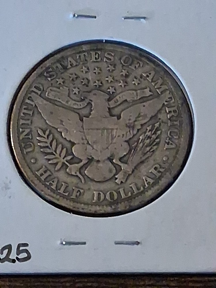 1911 P BARBER HALF DOLLAR **SILVER**