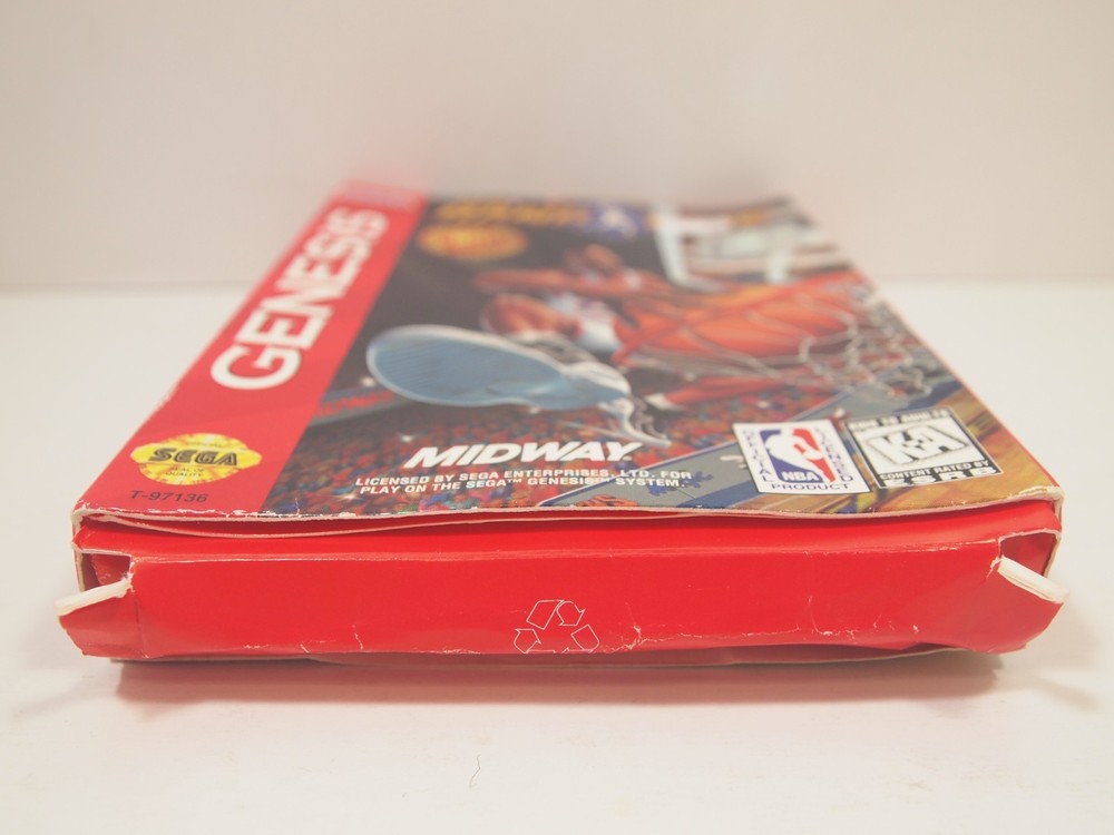 NBA Hang Time (SEGA Genesis) Authentic CARDBOARD BOX ONLY
