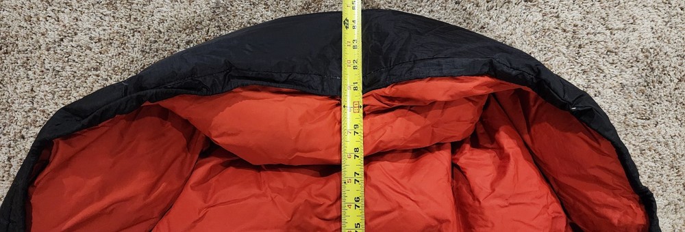 Alpine Designs Down Rectangular Hooded Sleeping Mummy Bag