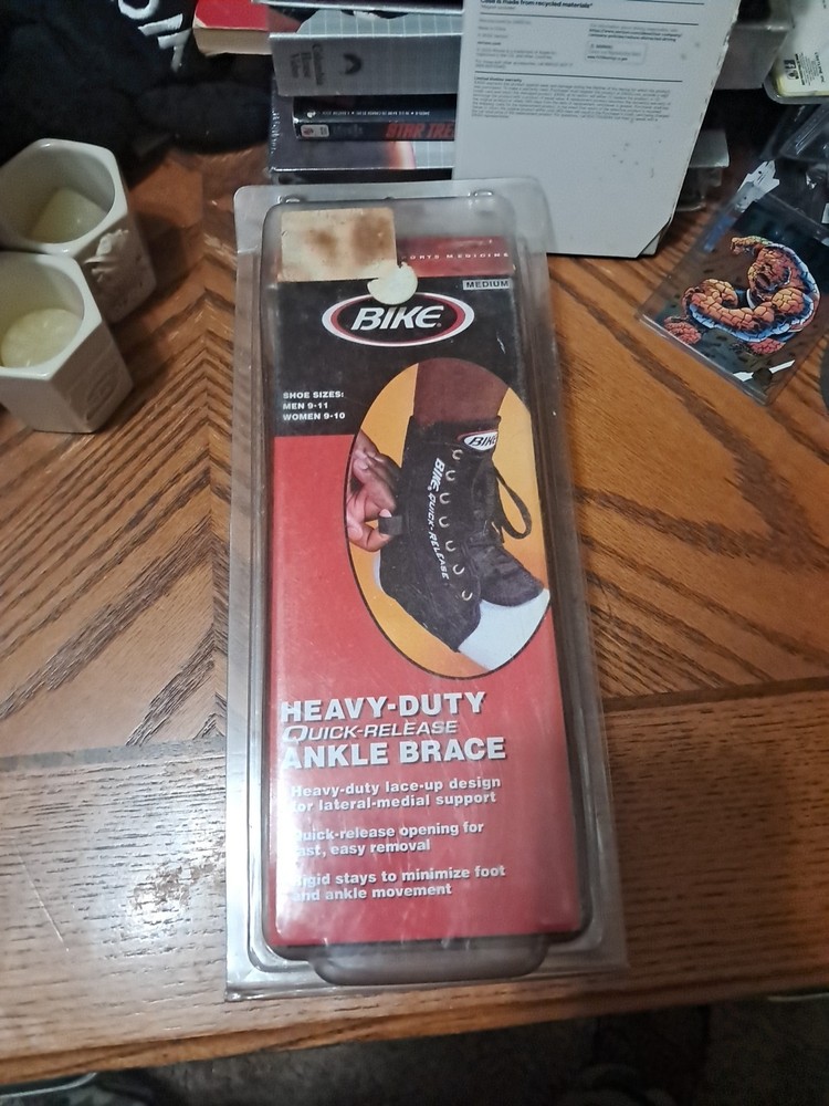 Bike Heavy Duty Quick Release Ankle Support Medium
