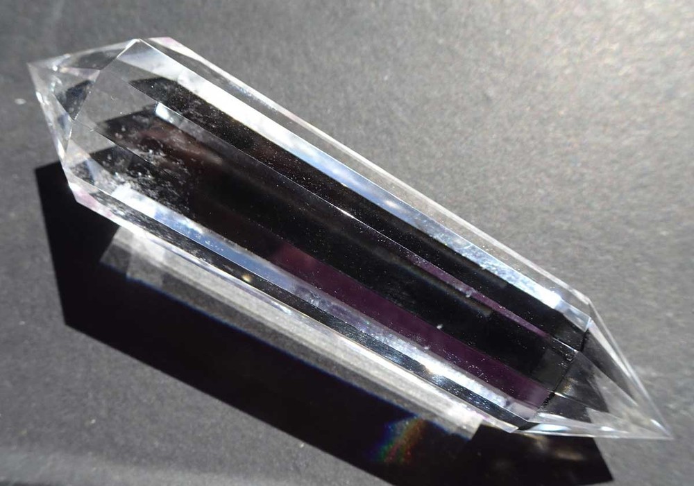 Clear Quartz Vogel 12-sided Crystal - v506