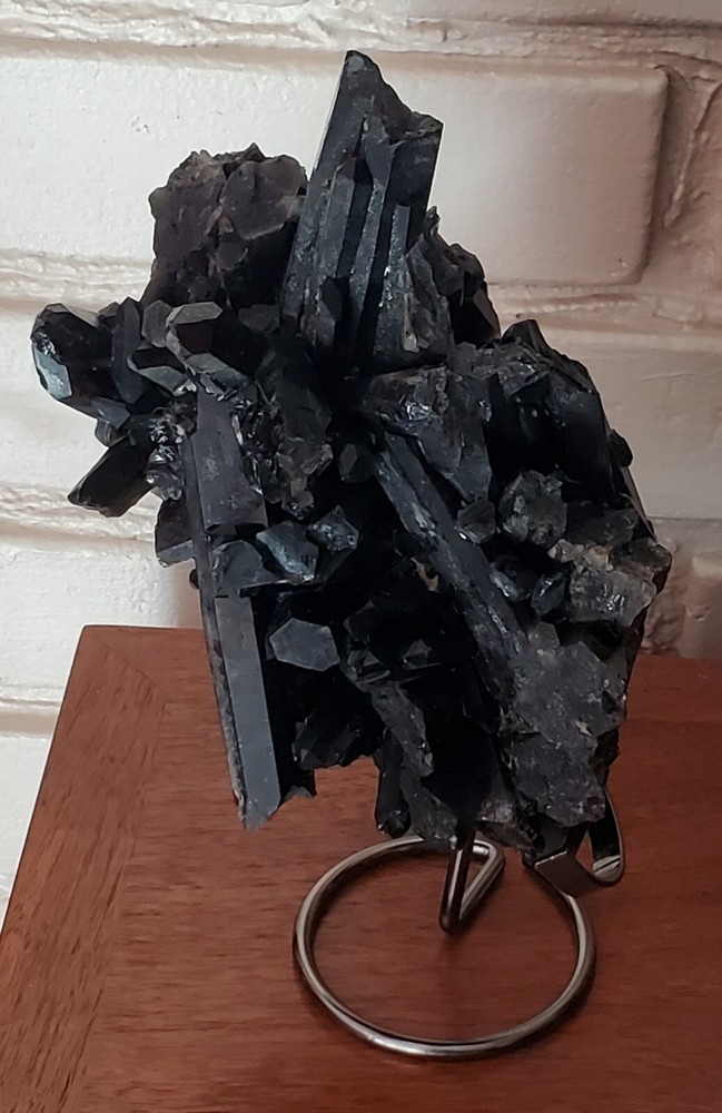 Black Tourmaline Crystal, Massive Protection