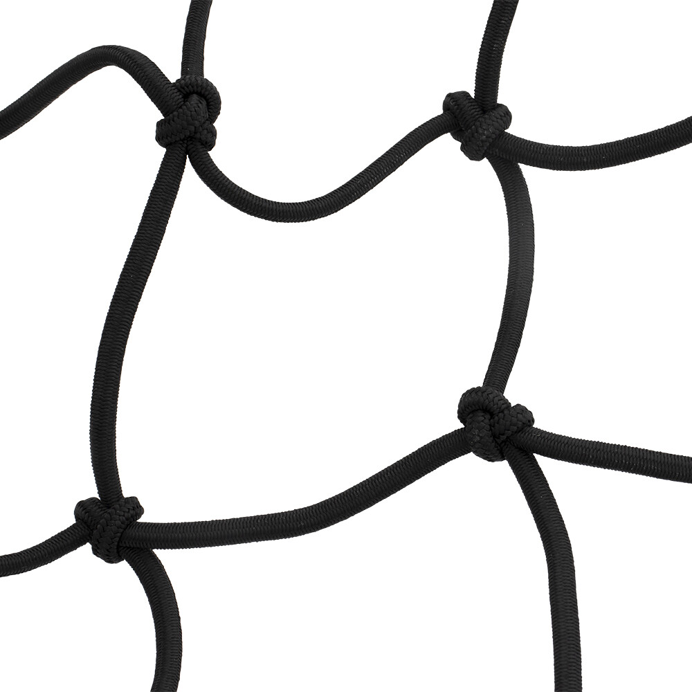 Cargo Net for Bicycle Rear Rack with Plastic Hooks Black