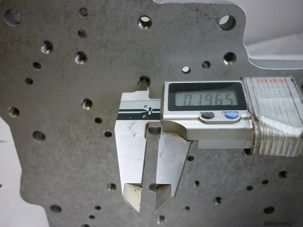 Allison Plate, p/n 23045159