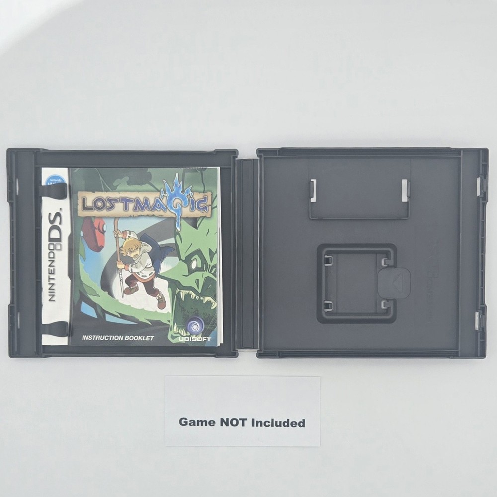 Nintendo DS LostMagic Case, Manual, Inserts ONLY 2006 No Game