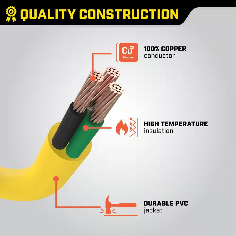 3 Ft. 240-Volt Y Adapter
