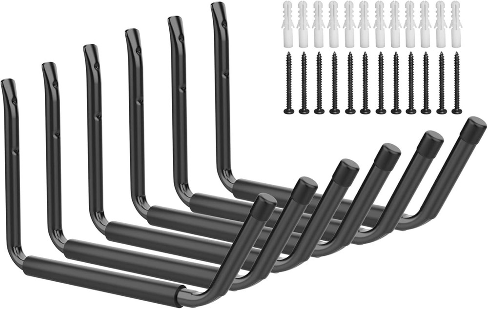 Versatile Wall Mount Kayak Holder - 6 Pack