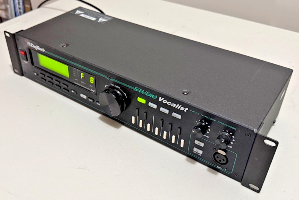 DIGITECH STUDIO VOCALIST  RACK MOUNT STUDIO EFFECT VOCAL HARMONY PROCESSOR