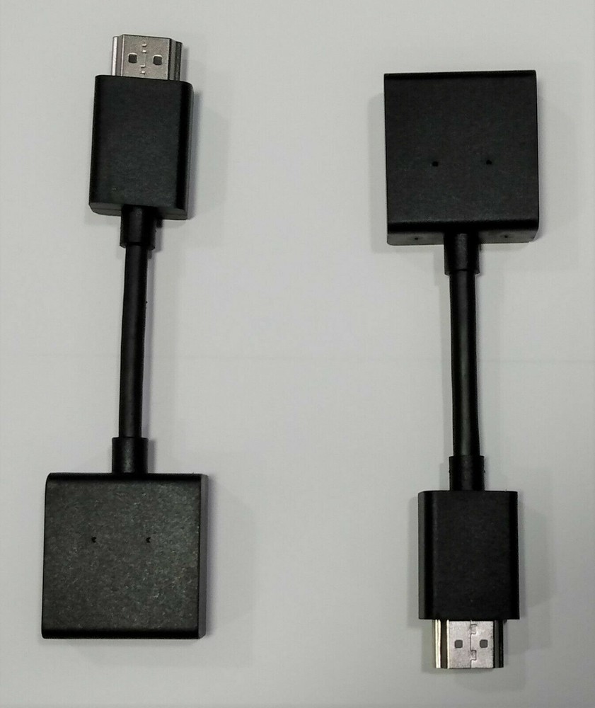 Lot of 2 Authentic Amazon Fire TV Stick HDMI Extender Cables
