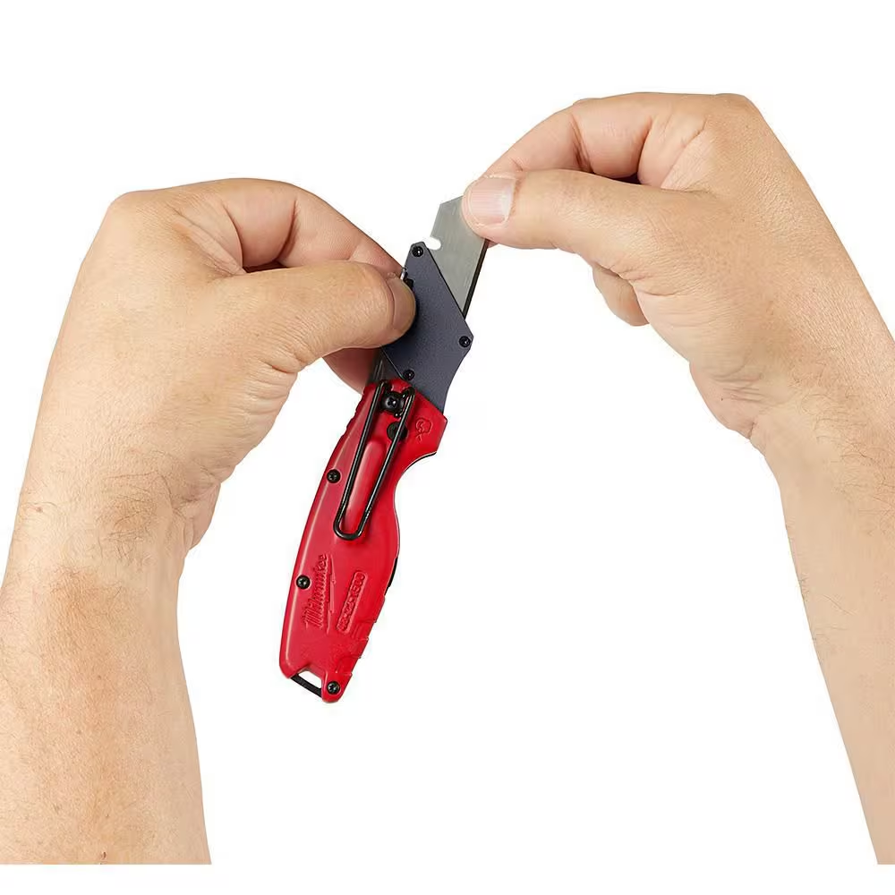 NEW Durable FASTBACK Compact Folding Utility Knife with General Purpose Blade