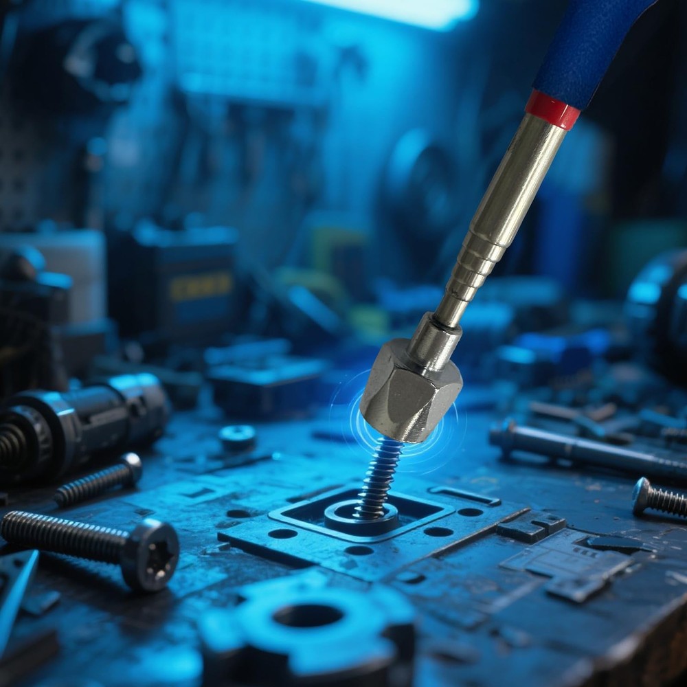 Telescoping Magnetic Pickup Tool, Stick Rod Extendable multi-tool Gift