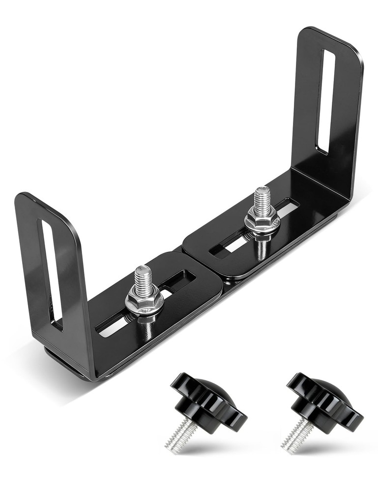CB Radio Mount Bracket with Knobs Universal Mount for CB Radios Adajustable 6...