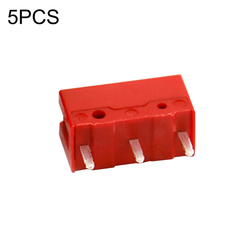 5Pcs Button Switch Mouse Microswitch For Logitech G700 G502 Gaming Mice 3-Pin