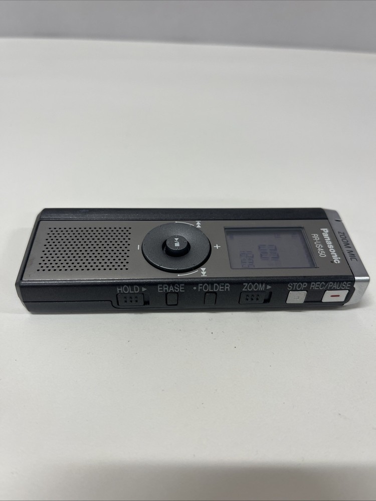 Panasonic RR-US450 Handheld IC Recorder - Tested