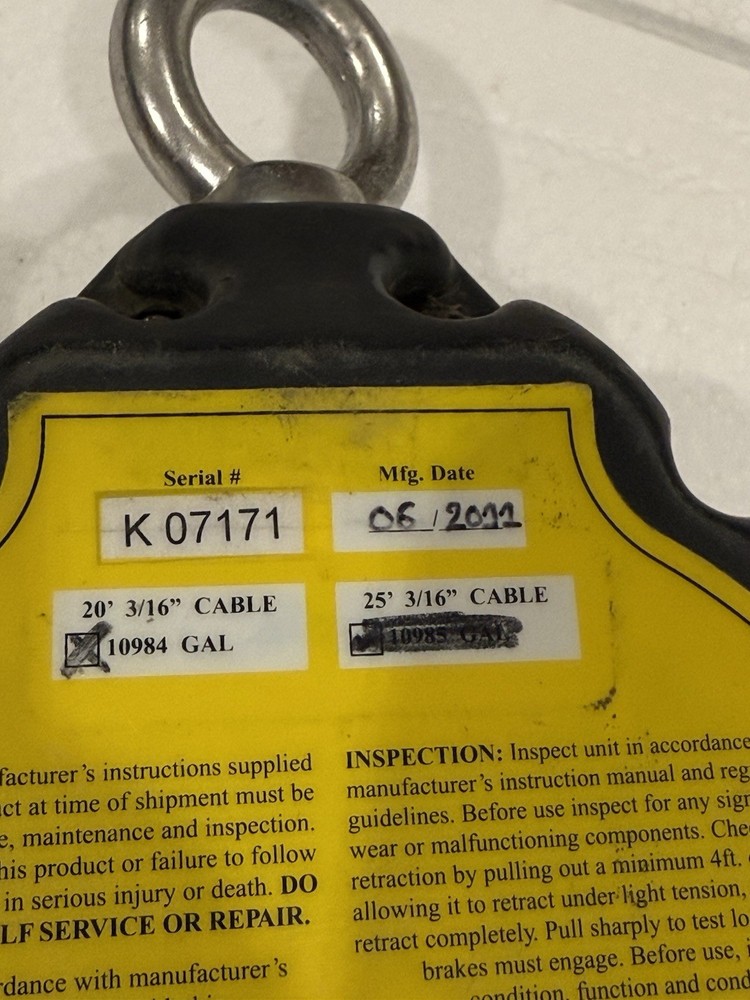 Guardian 20’ Cable Retractable