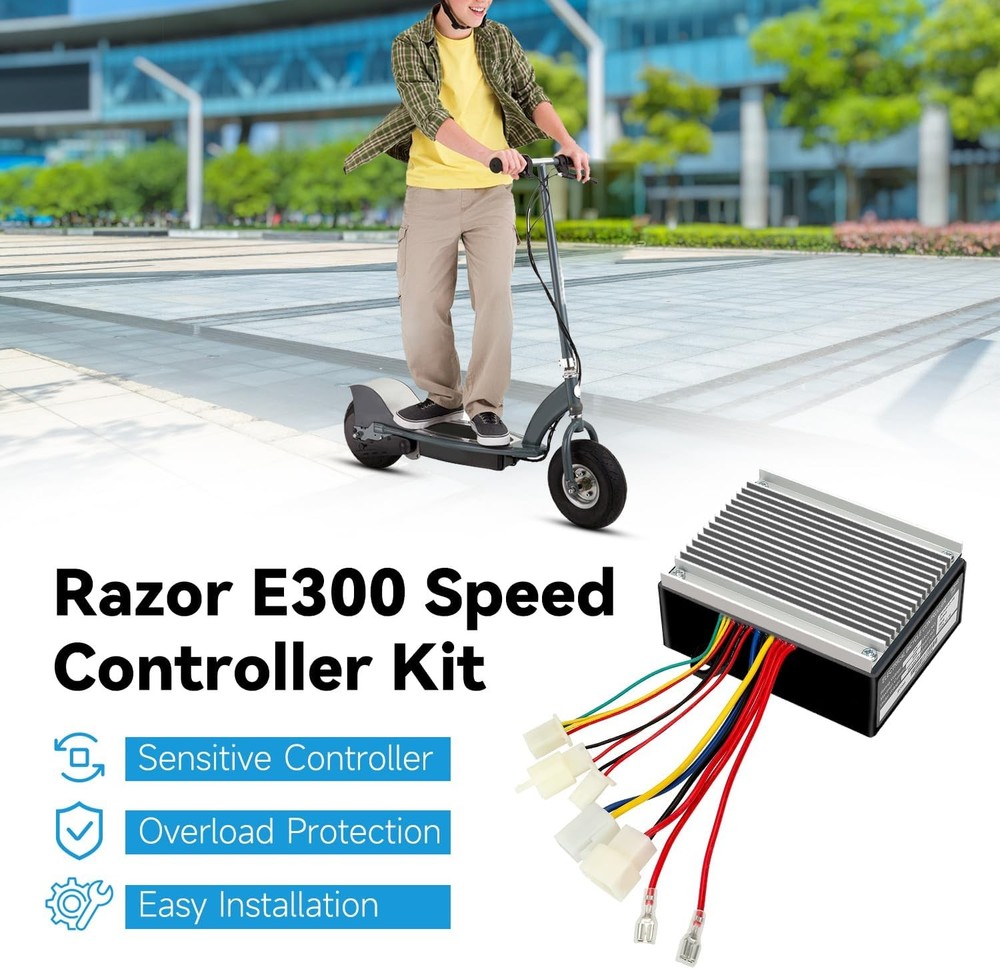 24V Control Module On Off Switch Kit For Razor E200 E300 Electric Scooter MX350