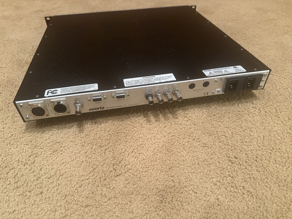 Evertz 8010TM SDI Time Code Master, Used Good Condition