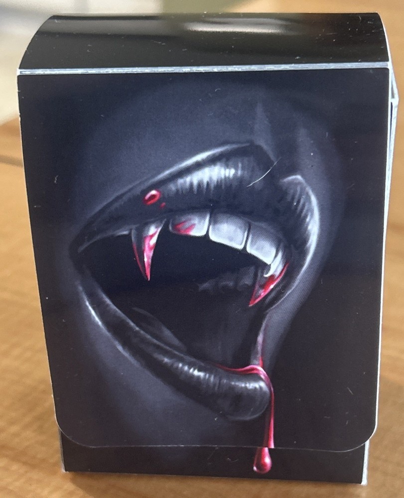 2010 MAX PROTECTION Vampire Thirst Top Load EMPTY Card Deck Box