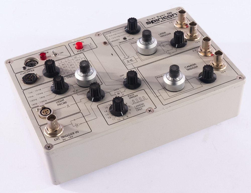 Spiricon Scan Sync III Laser Beam Diagnostics Panel