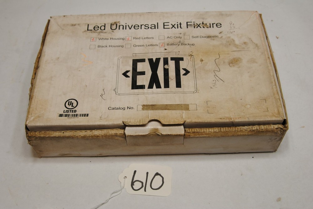 Cooper LED Universal Exit Fixture 120/277 VAC #AP70R (610)