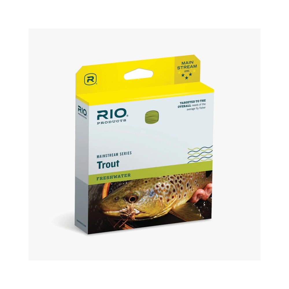 RIO Products Mainstream Trout Fly Line, Full Sinking Fly Line, Easy Casting
