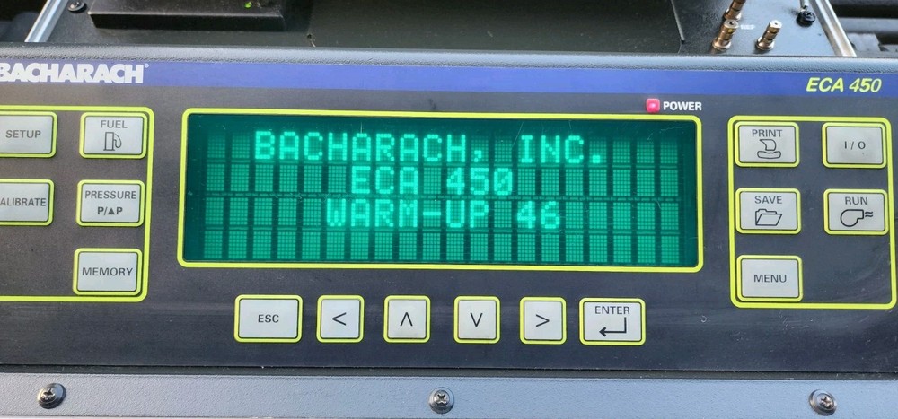 BACHARACH ECA-450 ENVIRONMENTAL COMBUSTION ANALYZER ECA450, 247221