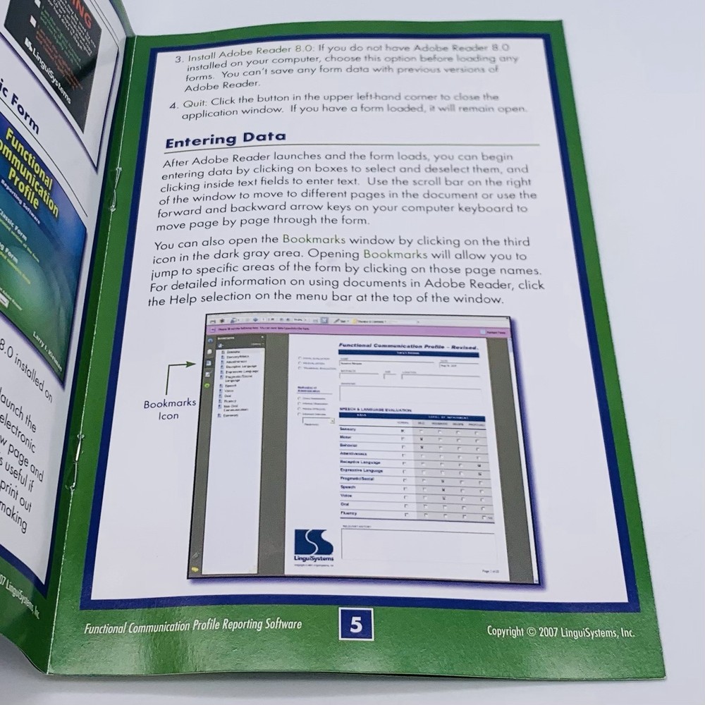 Functional Communication Profile Reporting Software Only No Manual Larry Kleiman