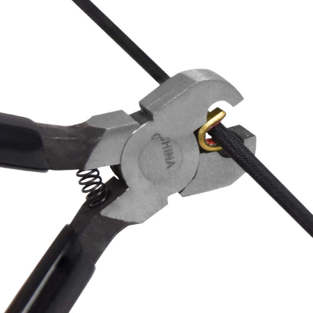 Bow String-Loop Nocking Pliers with 4 String nocking Points +1 Bow Square Relur
