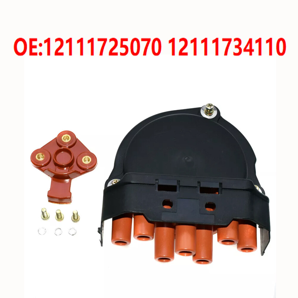 Fit BMW E23 E24 E28 E30 E31 E32 Distributor Cap & Rotor