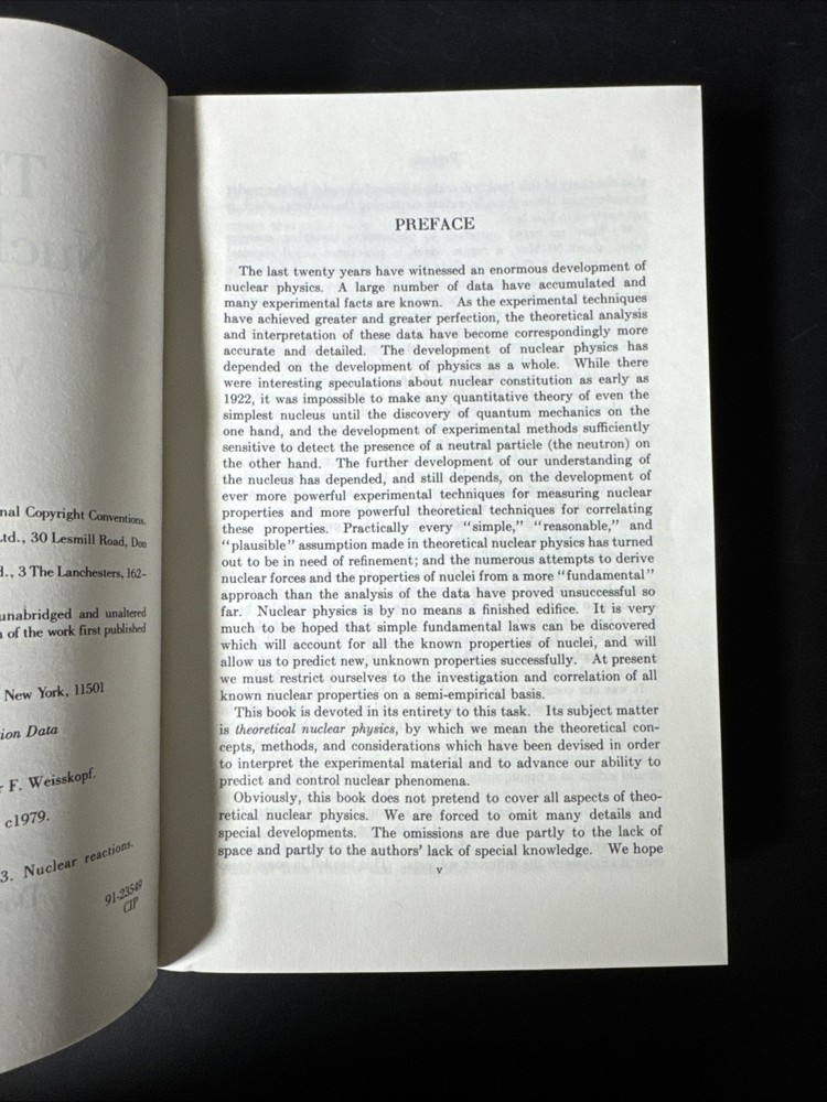 Theoretical Nuclear Physics by John Blatt