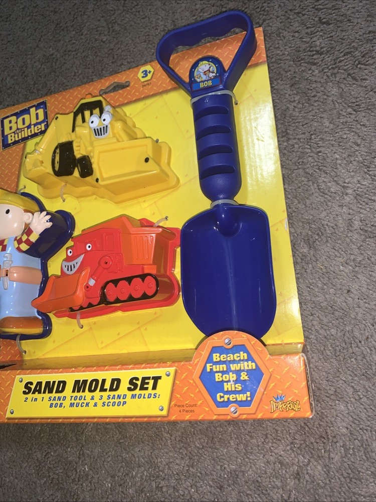 Bob The Builder Beach Sand Mold Set Bob Muck Scoop