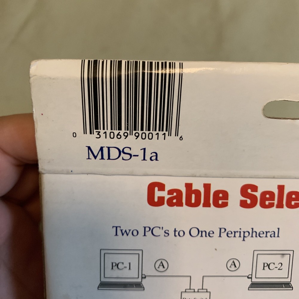 Interex 2-way Data Switch MDS-1a (Computer Products)