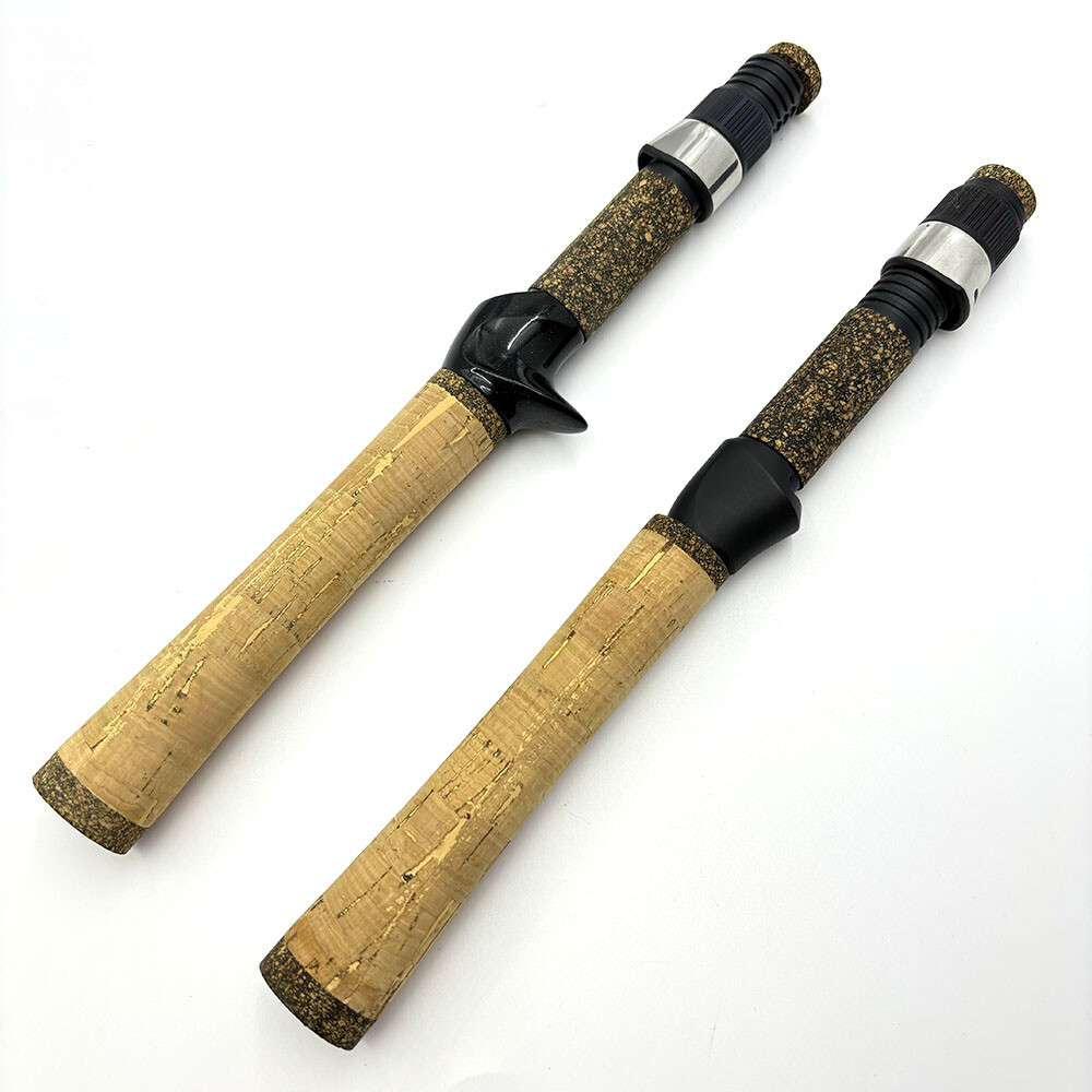 Fishing Rod Cork Handle Reel Seat Set Replacement Spinning Casting Handle DIY