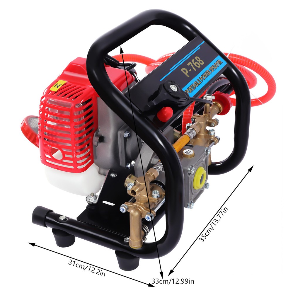 High-pressure Sprayer 26CC 2 Stroke Engine Gas 0.9HP New!
