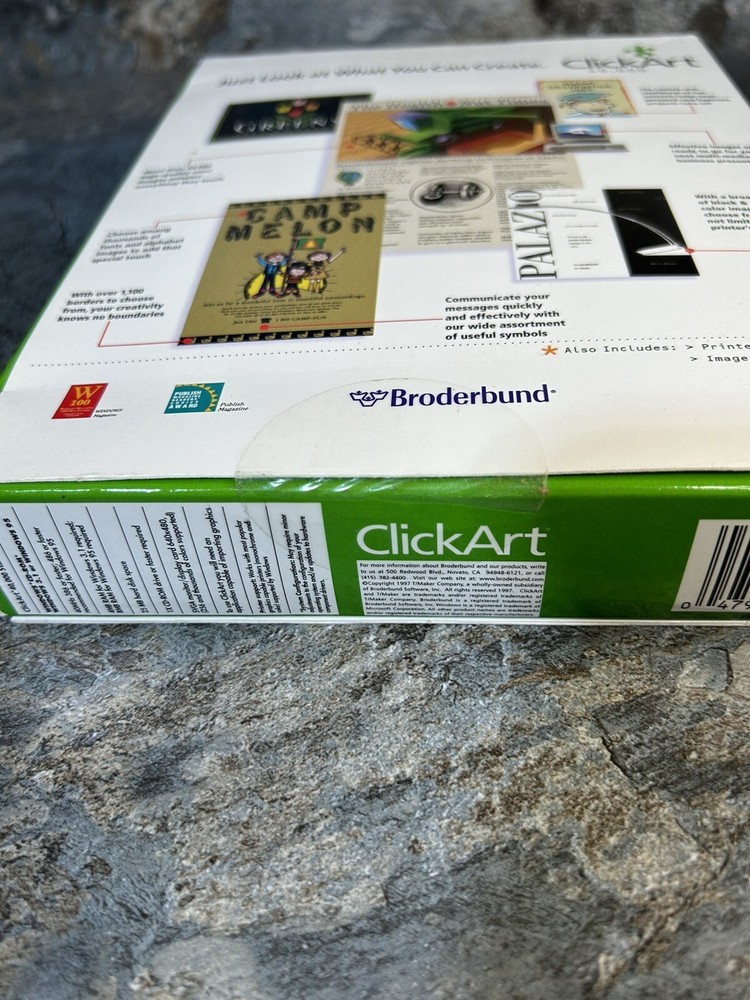 Click Art 40,000 Starter Image Pak Software 4 PC Users Guide Visual Catalog 3CDs