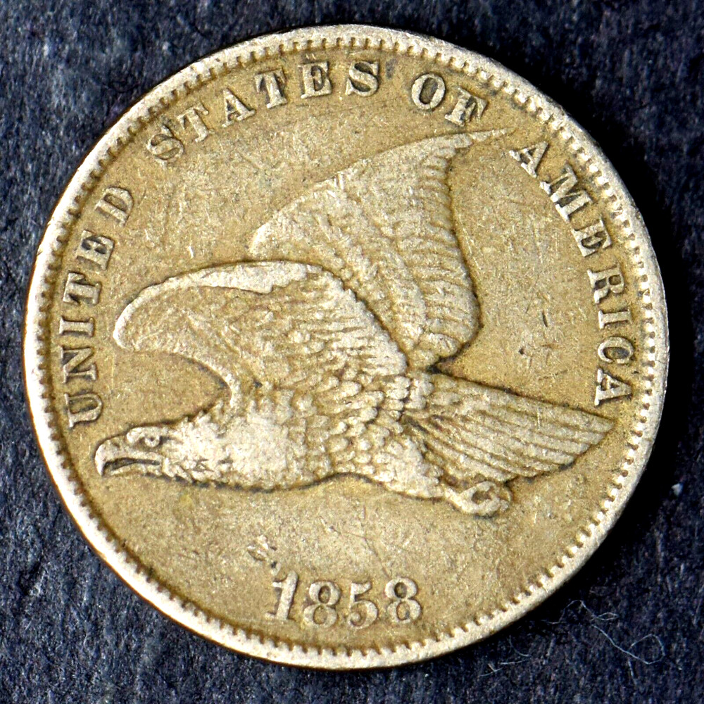 1858 "High Grade, Small Letters" Flying Eagle Cent - COINGIANTS -