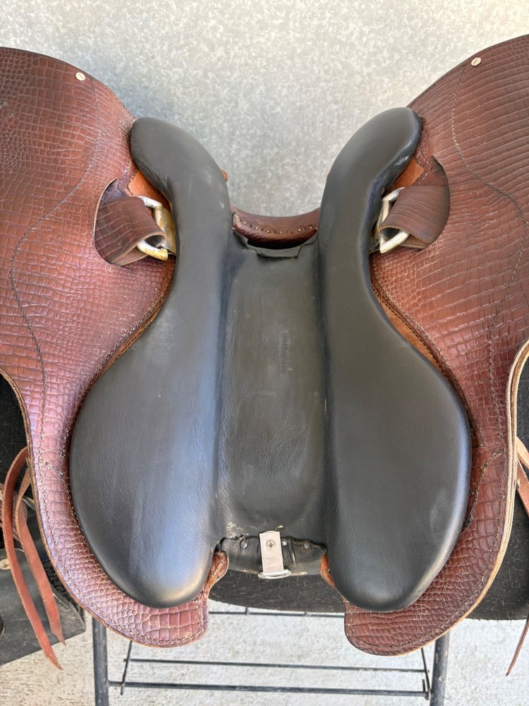 Len Brown Black Mesa Patriot Saddle & Protector Pad