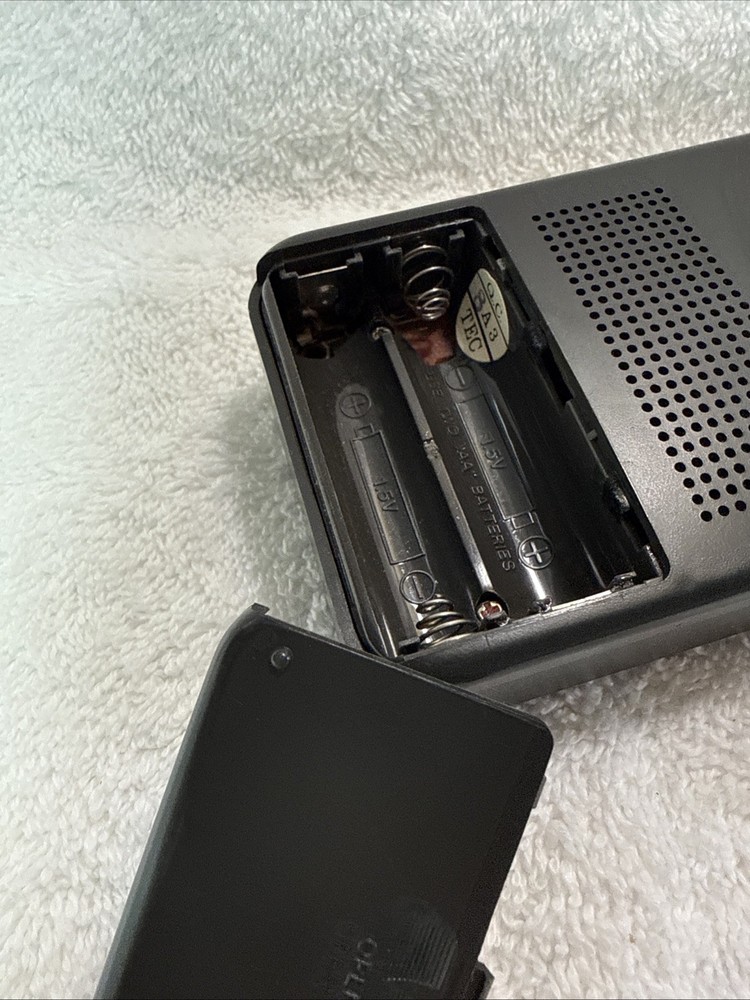 Realistic Micro-Minisette 14-1175 Microcassette Recorder 2-Speed Tested WORKING
