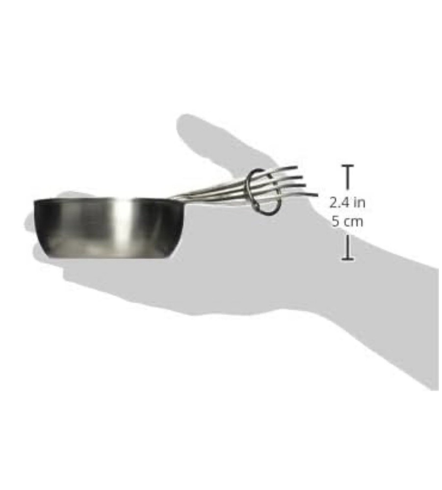 Advanced Performance Measuring Cups - Essential Baking Tools, Multisizes, Silver