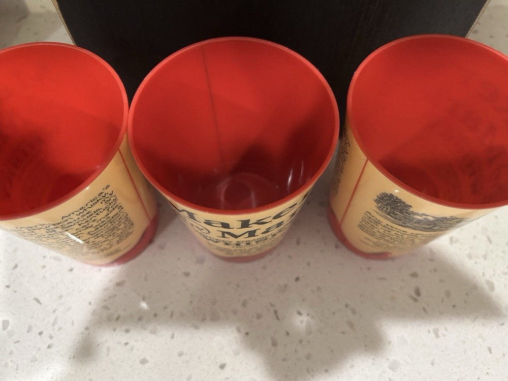 Maker’s Mark- Limited Edition Commemorative 12oz Hard Plastic Cups