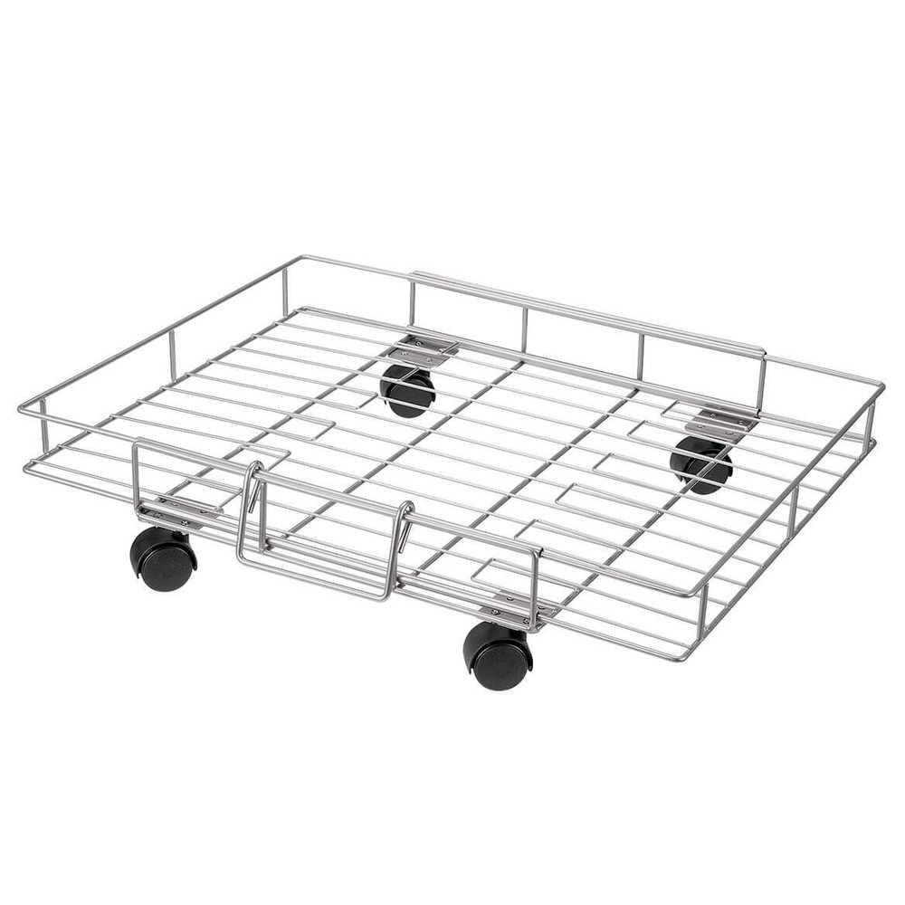 Expandable Rolling Metal Basket by Chef's Pride
