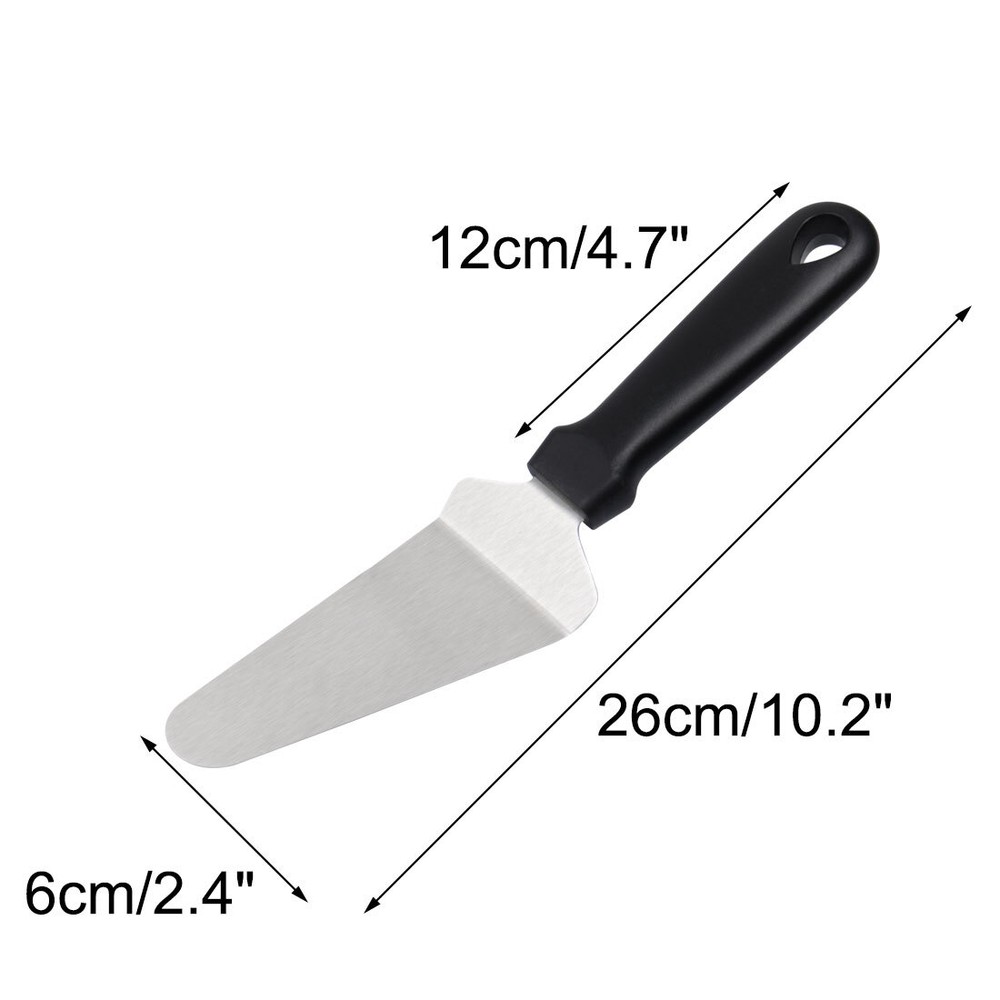 Pie Server Cake Pizza Grill Spatula Baking Cutter Wedding Party Serving Black