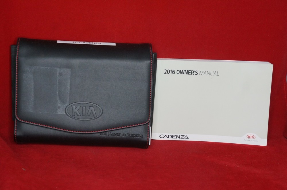 2016 Kia Cadenza Owner's Manual