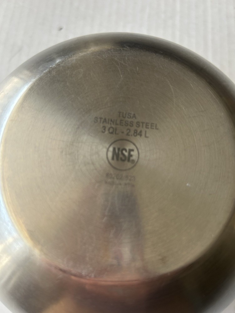 Stainless Steel 3 Quart Mixing Bowl