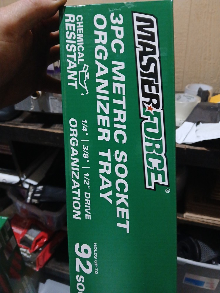 3 piece metric organizing socket trays