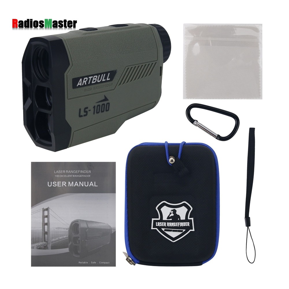 1000M Laser Rangefinder Telescope Rangefinder w/Slope Compensation Function