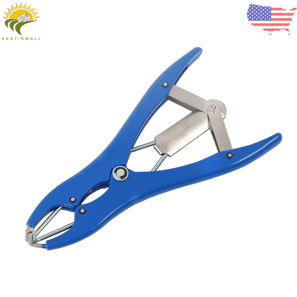 Bander Docking Elastrator Sheep Lamb Castration Applicator ＋ 100 Marking Ring